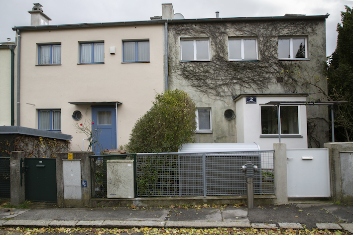 Häuser in der Werkbundsiedlung 1130 Wien, Woinovichgasse